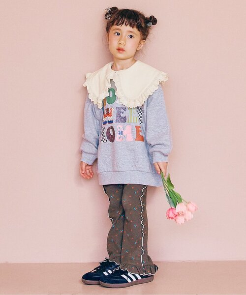 tシャツ 「ジュニア対応」レーストリムフリル衿カットソートップス キッズ 子供服 女の子 | p.premier | 13