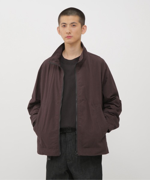 【ほぼ新品、49500円→】MHL. ナイロン ブルゾン MHL.（エムエイチエル） ブルゾン アウター COTTON NYLON PLAINWEAVE