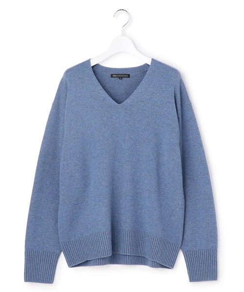 23区（ニジュウサンク） ニット セーター カシミヤブレンド Vネック