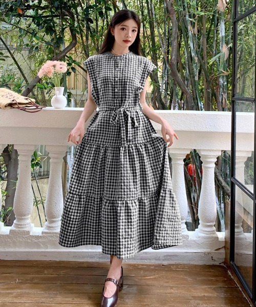 Doux Belle」 半袖ワンピース FREE グリーン レディース : ZOZOTOWN