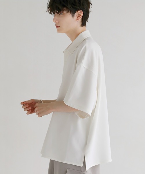 「LILL」 半袖シャツ X-LARGE ブラック メンズ_画像4