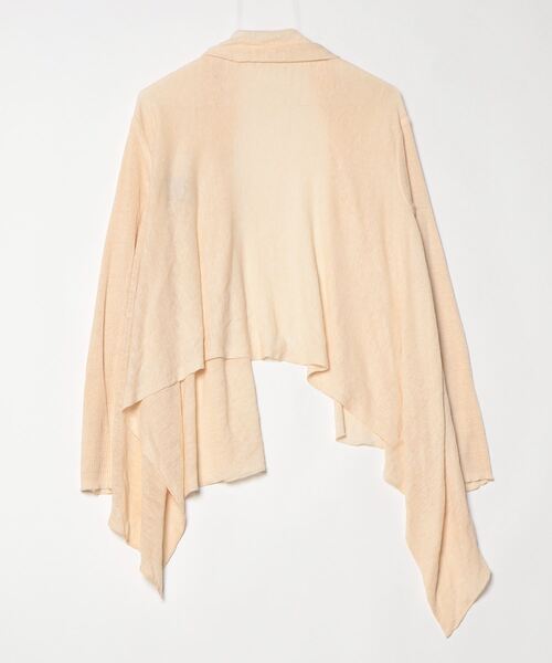 「PLAIN PEOPLE」 ニットカーディガン 9 ベージュ レディース_画像2