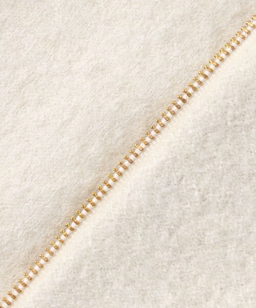 UNFILO（アンフィーロ） ブルゾン アウター ウールミルド ZIPニット