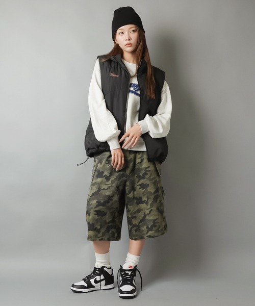 DISCUS ダウンベスト ベスト 「DISCUS/ディスカス」フェイクダウン