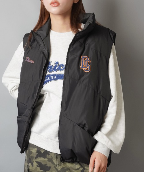 DISCUS ダウンベスト ベスト 「DISCUS/ディスカス」フェイクダウン