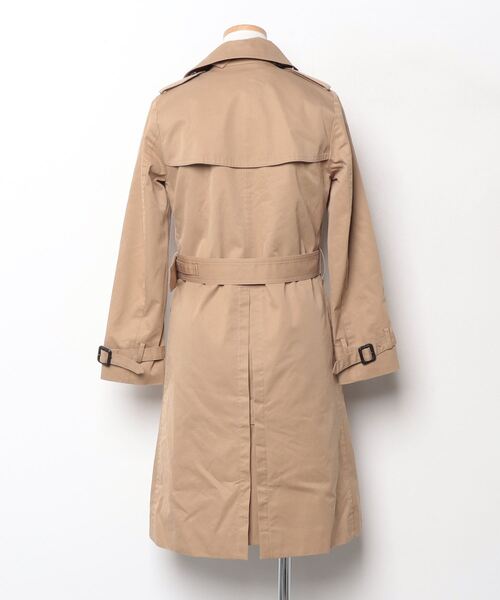 【ハイク】トレンチコート　2way ライナー付 3 ベージュ　ベルト　ダブル 名品 ハイク HYKE トレンチコート ベージュ サイズ2 ロング丈 ライナー