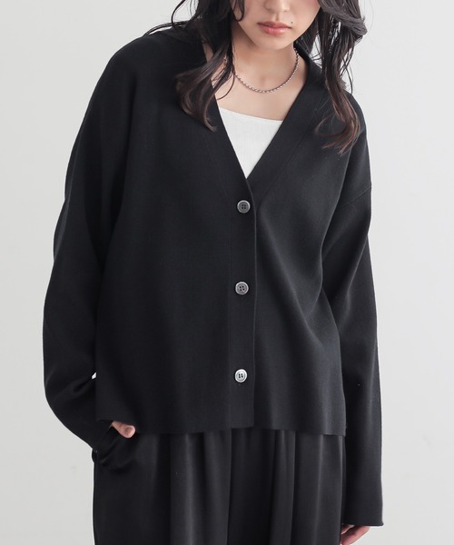 for/c（フォーシー） カーディガン 「新色追加」スウェットライクV