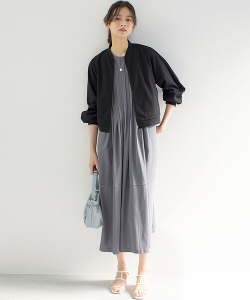 組曲（KUMIKYOKU） ノースリーブワンピース 2 ネイビー レディース