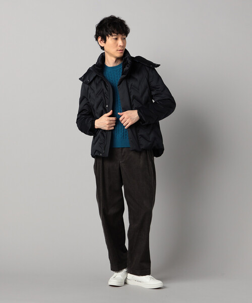 COMME CA MEN（コムサメン） パンツ 太コーデュロイ 2タックパンツ