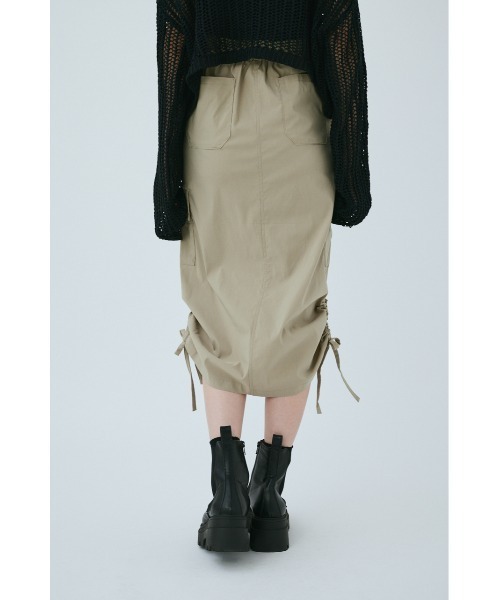 「MIEL CRISHUNANT」 スカート FREE チャコールグレー レディース_画像4