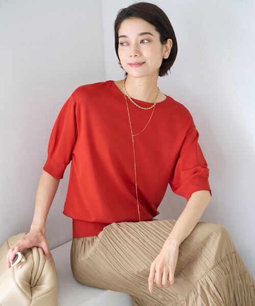 「UNFILO」 プリーツスカート SMALL ブルー レディース_画像6