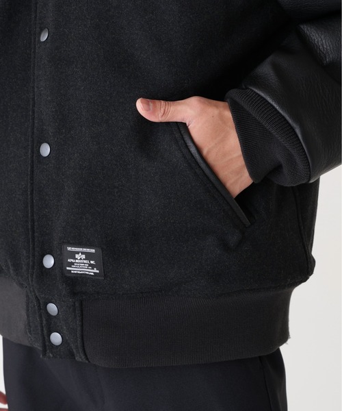 ブルゾン アウター Alpha Industries/アルファインダストリーズ/ALPHA LETTERMAN JACKET/レターマン ジャケットの画像