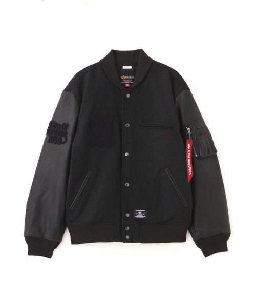 ブルゾン アウター Alpha Industries/アルファインダストリーズ/ALPHA LETTERMAN JACKET/レターマン ジャケットの画像