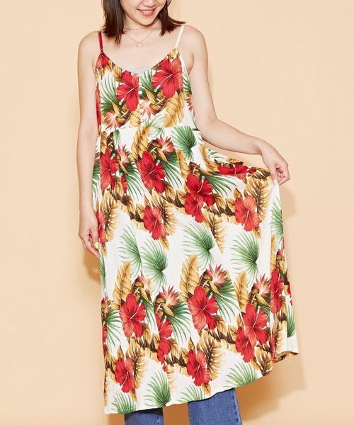 「Kahiko」 キャミソールワンピース FREE アイボリー レディース_画像8