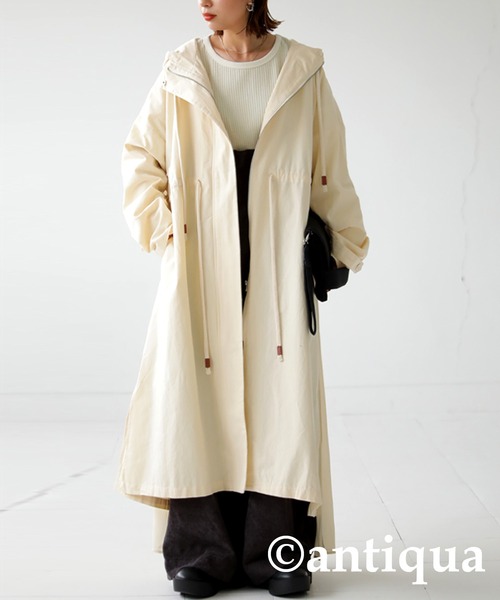 antiqua（アンティカ） トレンチコート FREE ホワイト系その他