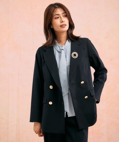 グローバルワーク ウツクシルエットダブルジャケット 2025 未使用試着のみ グローバルワーク ウツクシルエットダブルジャケット 2025 未使用試着のみ