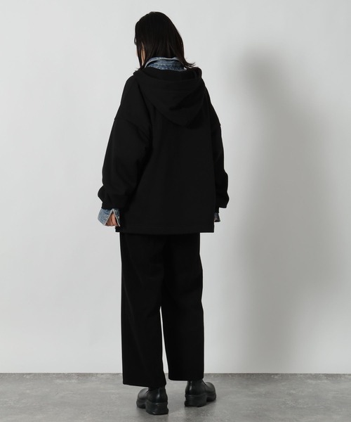 ビアズリー ダンボールパーカー 黒 BEARDSLEY（ビアズリー）の