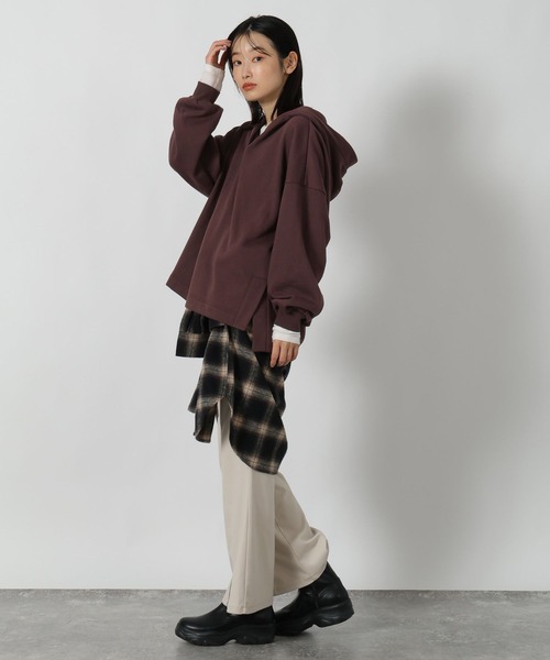 LAKOLE（ラコレ） パーカー 裏起毛ダンボールパーカー / 626328