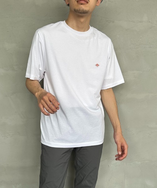 「DANTON」 半袖Tシャツ S チャコール レディース_画像7