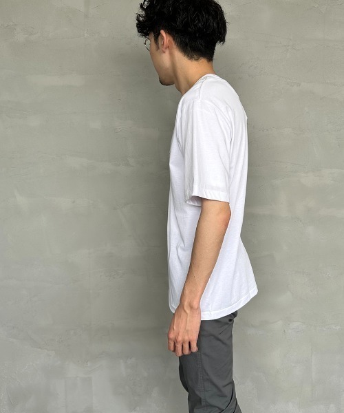 「DANTON」 半袖Tシャツ S チャコール レディース_画像8