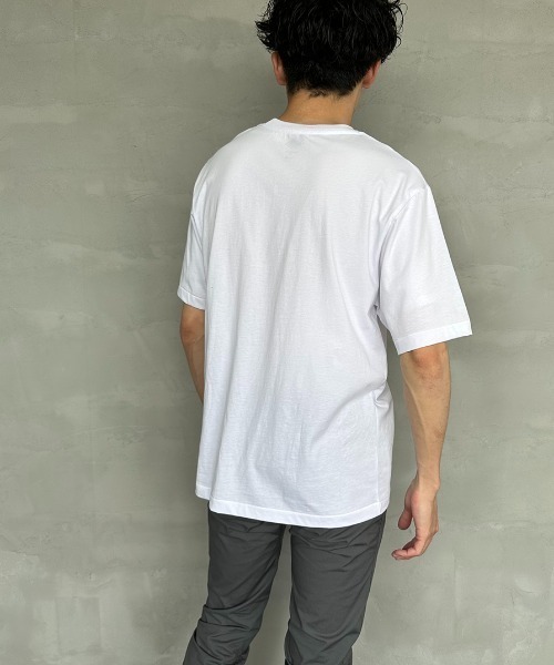 「DANTON」 半袖Tシャツ S チャコール レディース_画像9