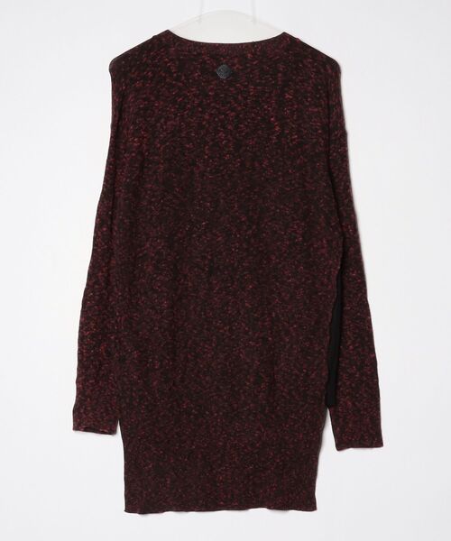 DIESEL ニット カーディガン ショート丈 サイズS レッド DIESEL