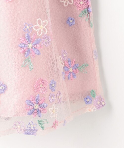 ANY（エニィ） ワンピース 花柄刺繍ワンピース キッズ 子供服 女の子