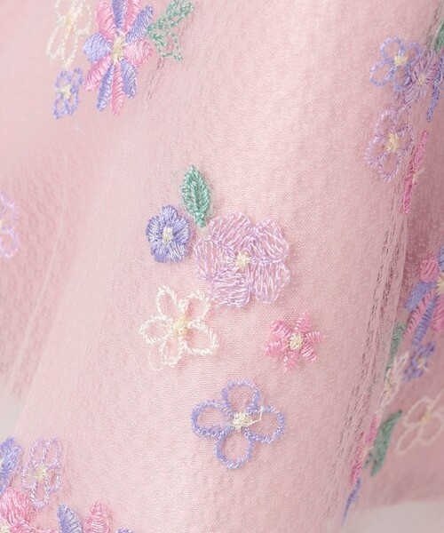 ANY（エニィ） ワンピース 花柄刺繍ワンピース キッズ 子供服 女の子