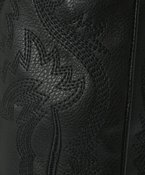 「ALEXIA STAM」 ロングブーツ L ブラック レディース_画像6