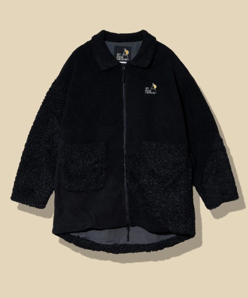 go slow caravan（ゴースローキャラバン） コート アウター ボア