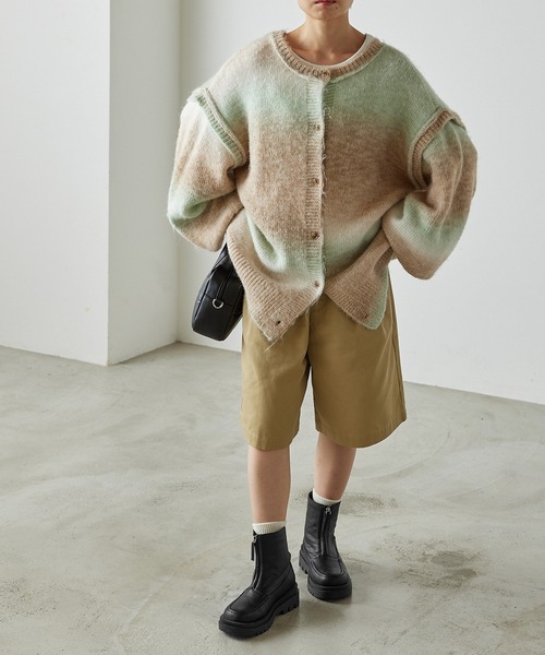 「forksy.」 ショートブーツ L ブラック レディース_画像4