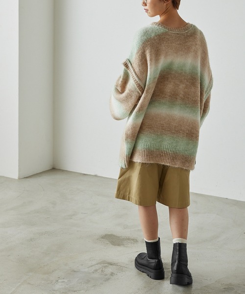 「forksy.」 ショートブーツ L ブラック レディース_画像6