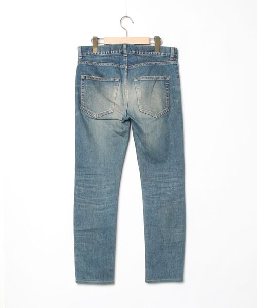 「SAINT LAURENT PARIS」 デニムパンツ 28 ブルー レディース_画像2