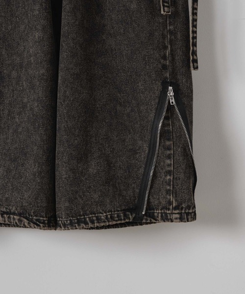 「Casper John」 デニムパンツ SMALL ダークブラック メンズ_画像9