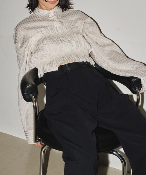 TODAYFUL 「TODAYFUL」 長袖シャツ FREE ブルー系その他 レディース