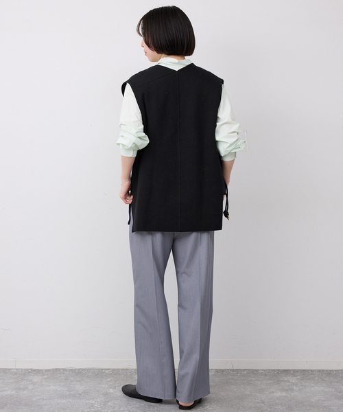 SLOBE IENA（スローブイエナ） ベスト ジレ ダブルフェイスコットン