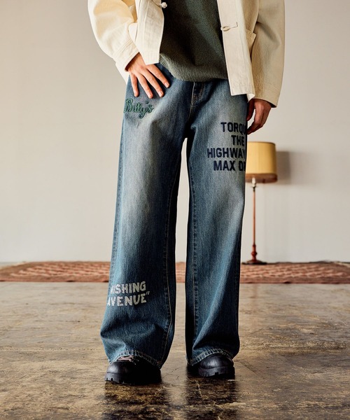 niko and…（ニコアンド） ワイドパンツ ジーンズ 「niko and JEANS