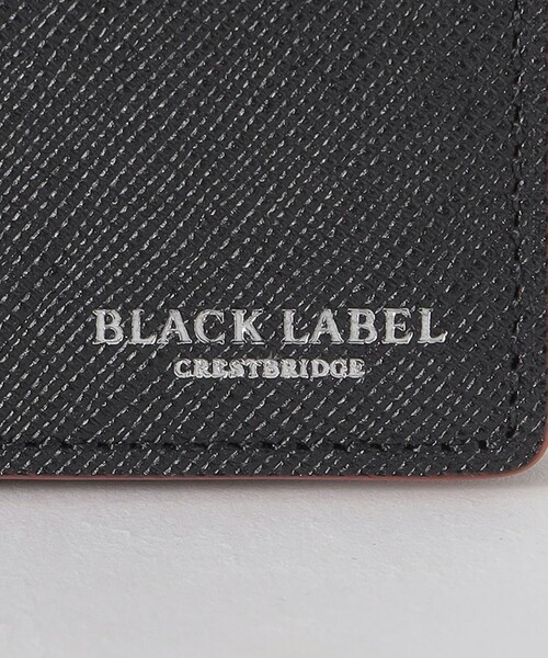 未使用級　バーバリークレストブリッジ　バイカラー　チェック　長財布 BLACK LABEL CRESTBRIDGE（ブラックレーベル クレストブリッジ） 長