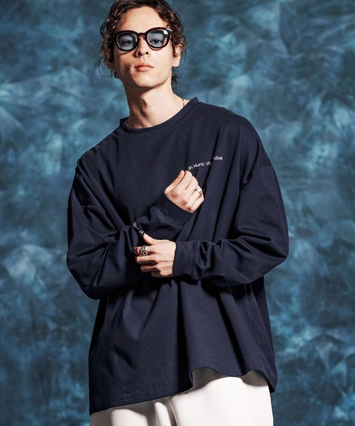 Jih Nunc（ジーヌンク） tシャツ mlt5544-オーガニックコットン