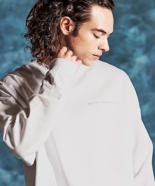 Jih Nunc（ジーヌンク） tシャツ mlt5544-オーガニックコットン