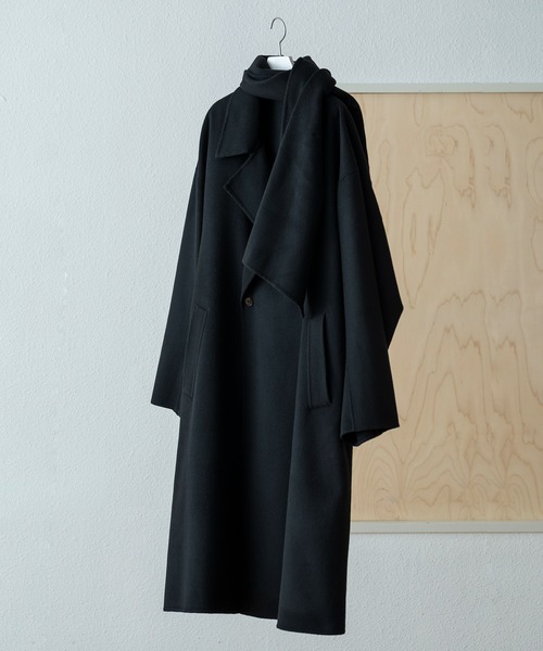 ADAM ET ROPE'（アダムエロペ） ステンカラーコート M ブラック メンズ