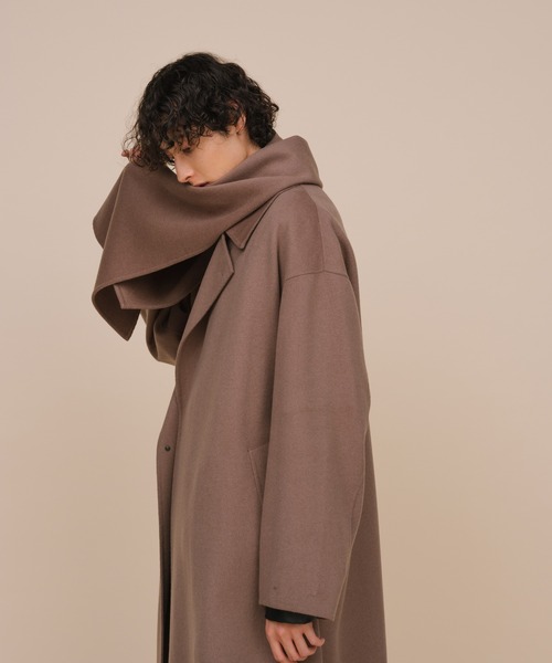 ADAM ET ROPE'（アダムエロペ） ステンカラーコート M ブラック メンズ