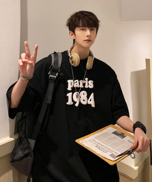 「MGV」 半袖Tシャツ LARGE ブラック メンズ_画像2