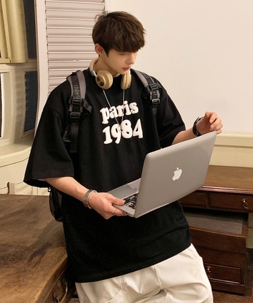 「MGV」 半袖Tシャツ LARGE ブラック メンズ_画像5