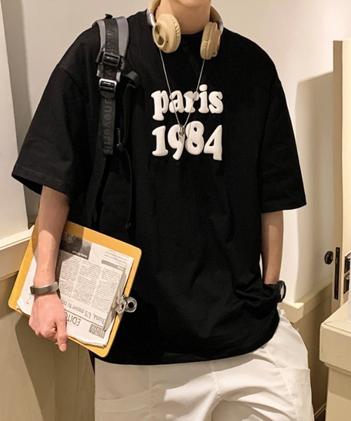「MGV」 半袖Tシャツ LARGE ブラック メンズ_画像6