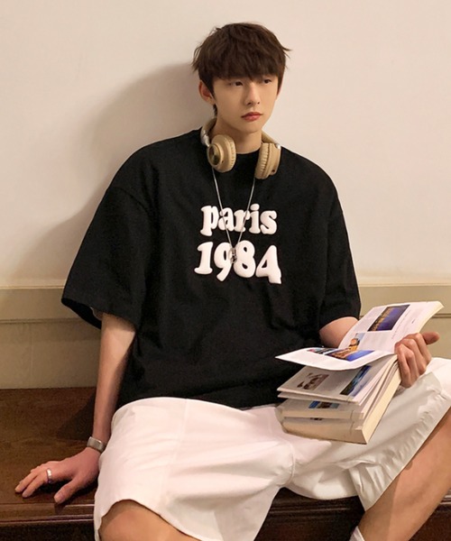 「MGV」 半袖Tシャツ LARGE ブラック メンズ_画像7