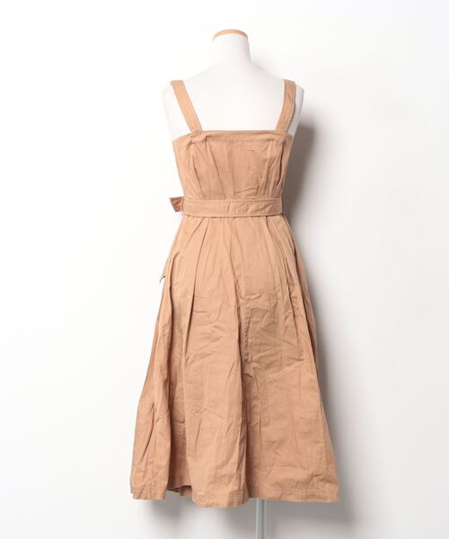 「DEICY」 キャミソールワンピース FREE ベージュ レディース_画像2