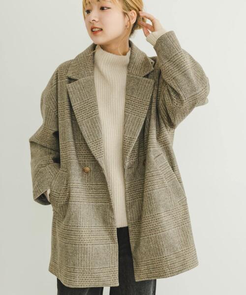 「ITEMS URBANRESEARCH」 テーラードジャケット FREE チャコールグレー レディース_画像2
