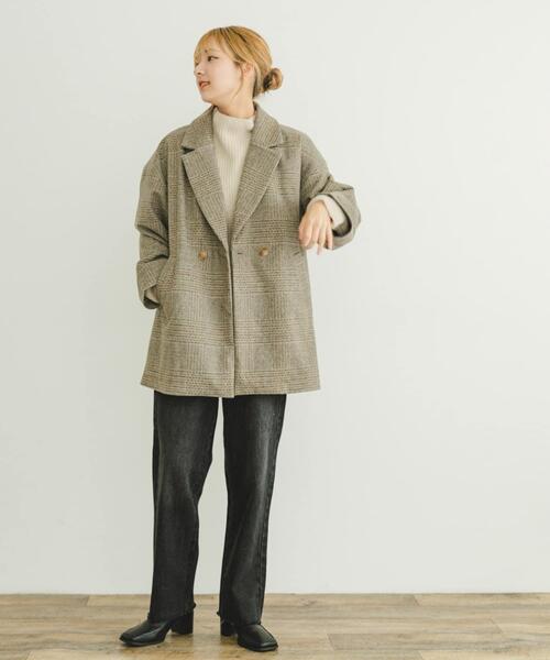 「ITEMS URBANRESEARCH」 テーラードジャケット FREE チャコールグレー レディース_画像5