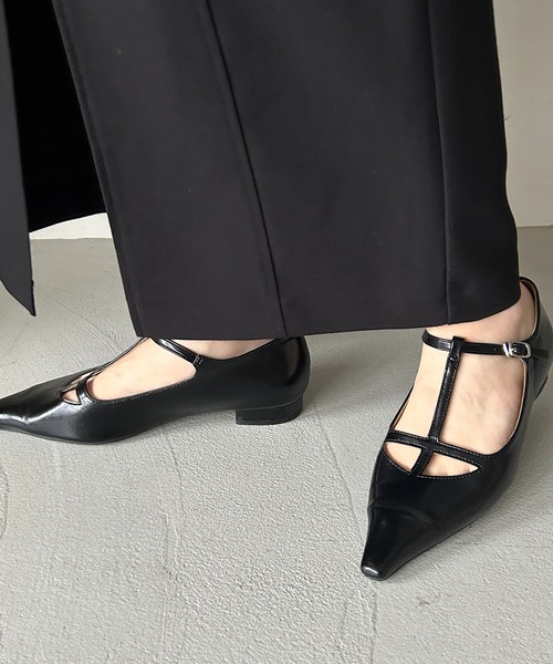 「CAPRICIEUX LE'MAGE」 パンプス 37 ブラック レディース_画像2